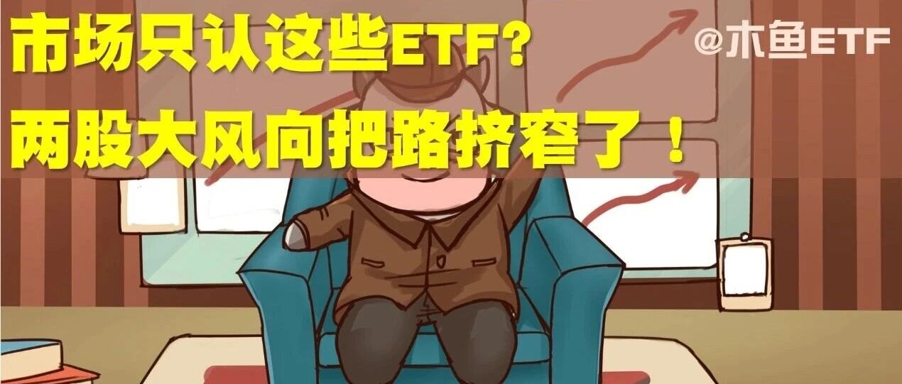 市场只认这些ETF两股大风向把路挤窄了！